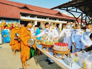 พ.ต.อ.โกศัย เทพวงษ์ ผกก.สภ.ดอกคำใต้ร่วมพิธีเฉลิมฉลองวาระครบรอบ 100 ปี วันประสูติ สมเด็จพระเจ้าพี่นางเธอ เจ้าฟ้ากัลยาณิวัฒนา กรมหลวงนราธิวาสราชนครินทร์