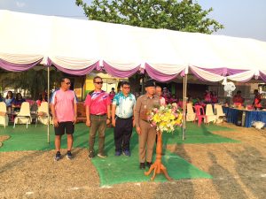 พิธีการแข่งขันกีฬาประชาชนสานสัมพันธ์ ตำบลคือเวียง อำเภอดอกคำใต้ จังหวัดพะเยา