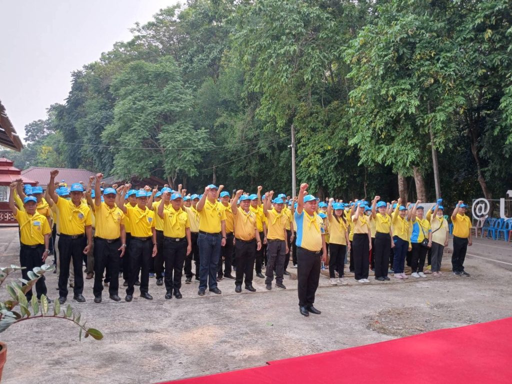 กิจกรรมจิตอาสาพัฒนาสวนสาธารณะเฉลิมพระเกียรติดงหอหนองหล่ม