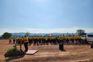 จิตอาสาพัฒนาปลูกต้นไม้เฉลิมพระเกียรติ