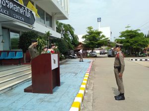 พ.ต.อ.พรเทพ น้องการ รอง ผบก.ภ.จว.พะเยา (จต) พร้อมด้วยคณะกรรมการตรวจราชการ ดำเนินการตรวจราชการ ณ สภ.ดอกคำใต้