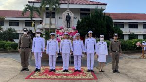 ร่วมพิธีวางพวงมาลา เนื่องในวันคล้ายสวรรคตพระบาทสมเด็จพระจุลจอมเกล้าเจ้าอยู่หัว (วันปิยมหาราช)