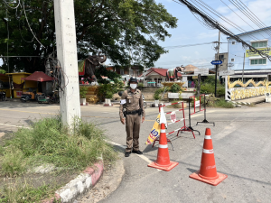 อำนวยความสะดวกและจัดการจราจร งานสลากภัตรวัดสันช้างหิน อ.ดอกคำใต้ จว.พะเยา