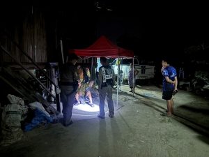 ตรวจสอบเหตุทะเลาะวิวาทบริเวณหลังโรงเรียนไทยรัฐวิทยา 46 ต.ดอนศรีชุม อ.ดอกคำใต้ 