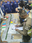 ร่วมประชุมซ้อมแผนอุบัติเหตุหมู่