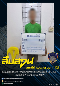 ผลการจับกุม สืบสวน สภ.ดอกคำใต้ (14/12/67)