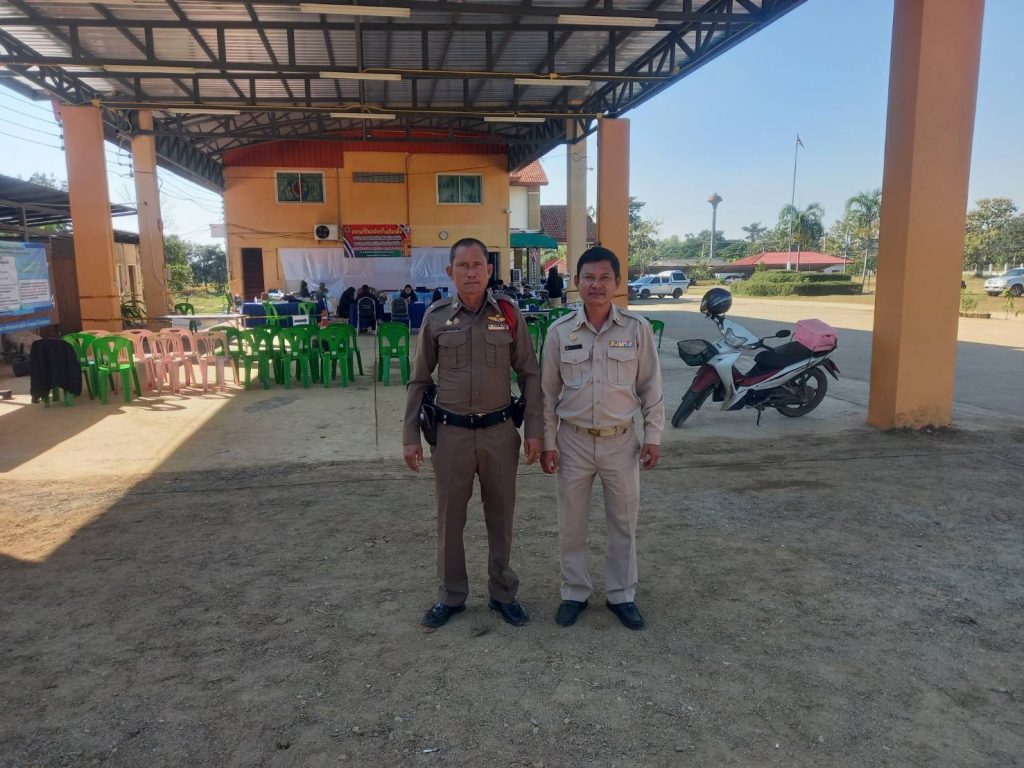 สายตรวจตำบลทุกแห่ง ให้รักษาความปลอดภัยการรับสมัครนายก และ ส.อบต.ในเขตรับผิดชอบ