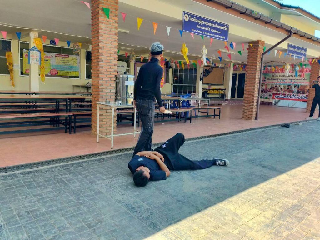 การซ้อมแผนเผชิญเหตุ กราดยิง