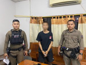 ชุดสายตรวจ ทำการจับกุมผู้ต้องหา คดี เสพฯ จำนวน 1 ราย