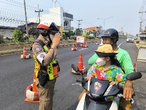 กวดขันวินัยจราจรและลดอุบัติเหตุทางถนน ช่วงเทศกาลสงกรานต์ วันที่ 5