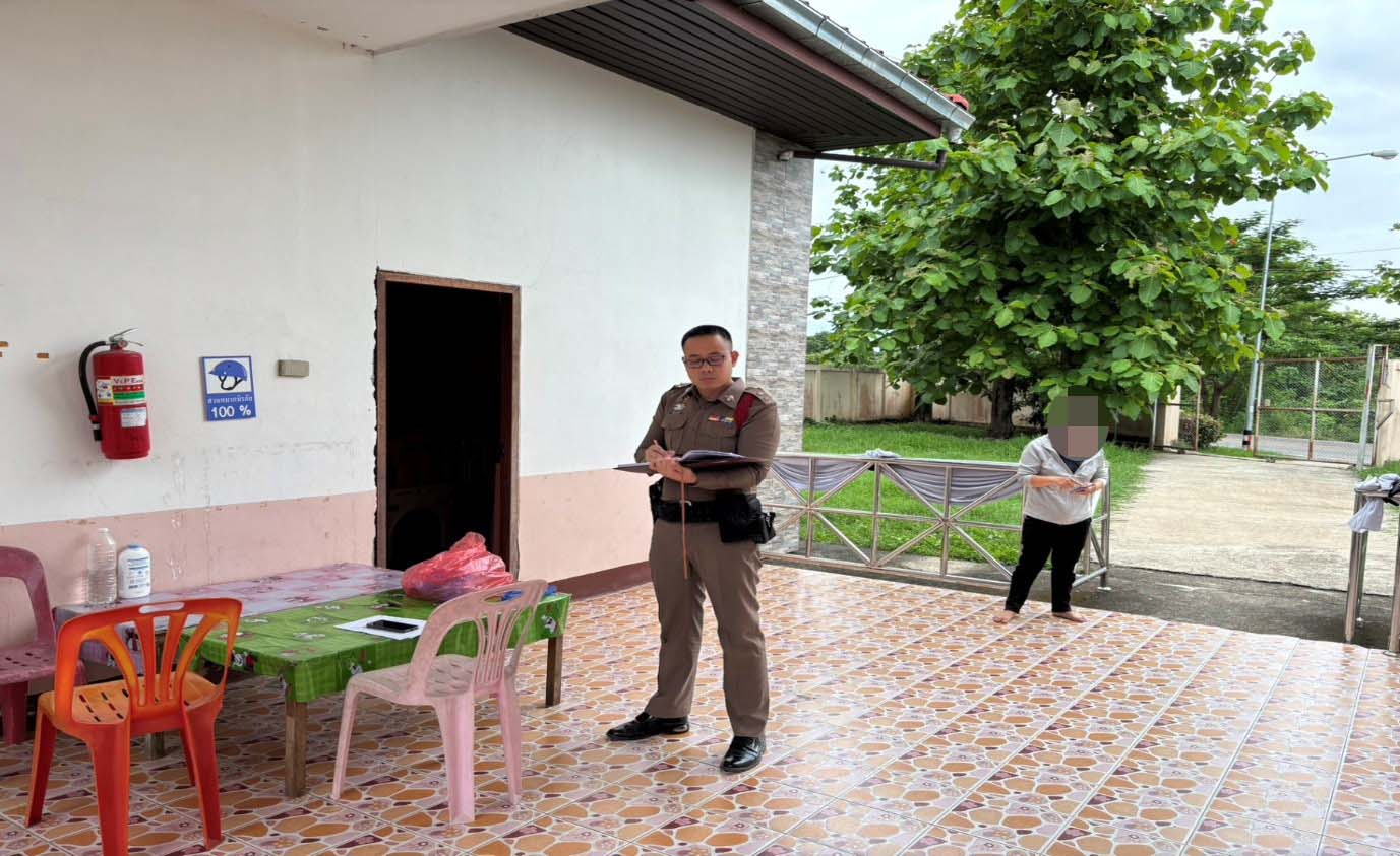 เหตุงัดแงะที่ศูนย์เด็กเล็กบ้านทุ่งหลวง บริเวณศูนย์พัฒนาเด็กเล็กบ้านทุ่งหลวง
