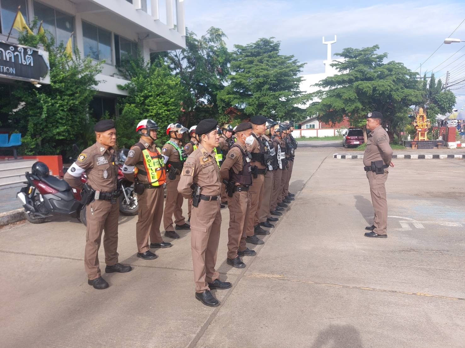 เตรียมความพร้อมรับการสุ่มตรวจของศูนย์ 191 ภ.5